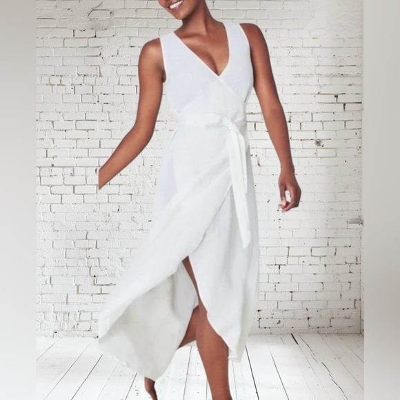 Andie Dresses & Skirts - Andie Linen Blend Wrap Dress NWT Lightweight lVarious Sizes & Colors Boutique